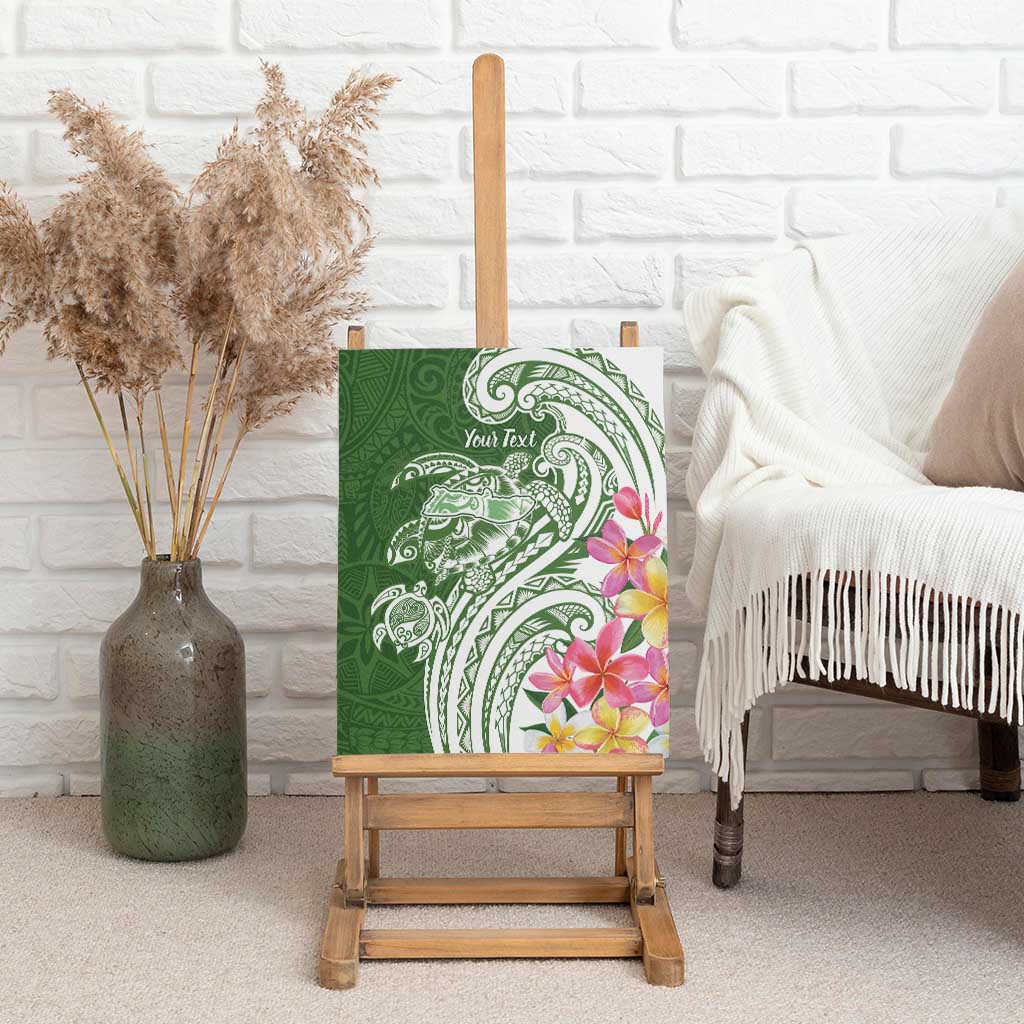Aloha Molokai Island Personalized Canvas Wall Art Sage Dreamy Turtle LT7 - Polynesian Pride