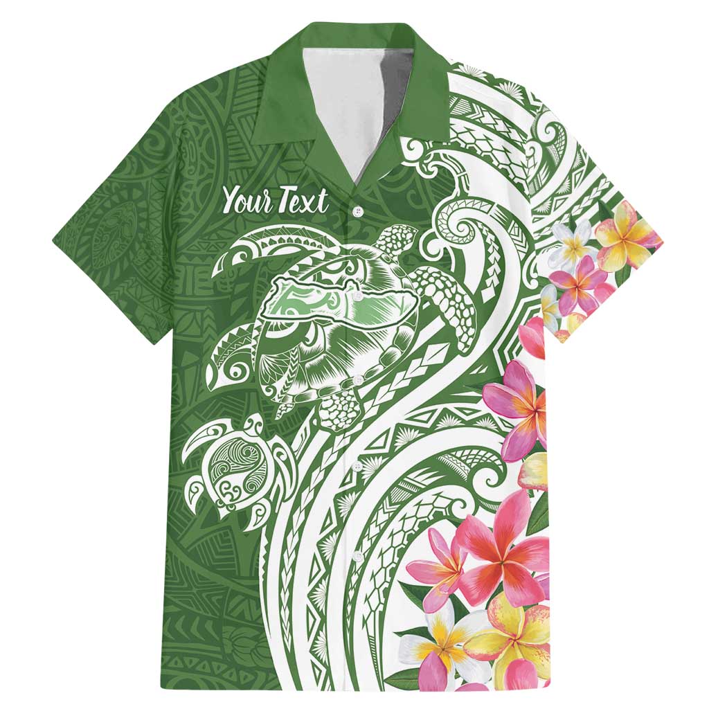 Aloha Molokai Island Personalized Family Matching Mermaid Dress and Hawaiian Shirt Sage Dreamy Turtle