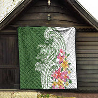 Aloha Molokai Island Personalized Quilt Sage Dreamy Turtle LT7 - Polynesian Pride