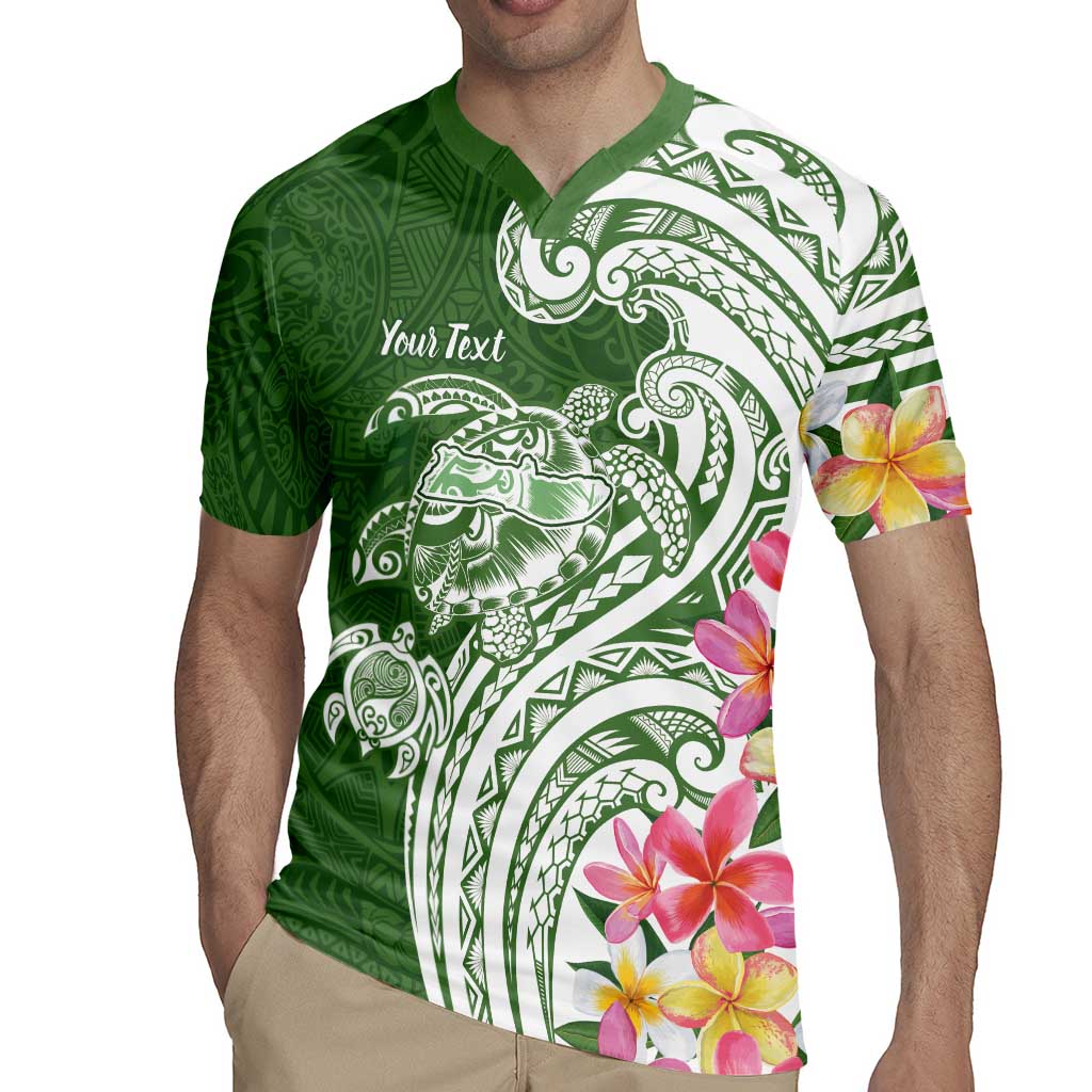 Aloha Molokai Island Personalized Rugby Jersey Sage Dreamy Turtle LT7 - Polynesian Pride