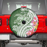 Aloha Molokai Island Personalized Spare Tire Cover Sage Dreamy Turtle LT7 - Polynesian Pride