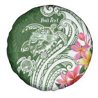 Aloha Molokai Island Personalized Spare Tire Cover Sage Dreamy Turtle LT7 - Polynesian Pride