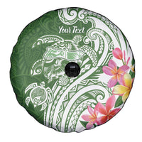Aloha Molokai Island Personalized Spare Tire Cover Sage Dreamy Turtle LT7 - Polynesian Pride