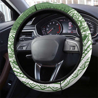 Aloha Molokai Island Steering Wheel Cover Sage Dreamy Turtle LT7 - Polynesian Pride