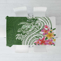 Aloha Molokai Island Personalized Tablecloth Sage Dreamy Turtle LT7 Sage Green - Polynesian Pride