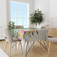 Aloha Molokai Island Personalized Tablecloth Sage Dreamy Turtle LT7 - Polynesian Pride