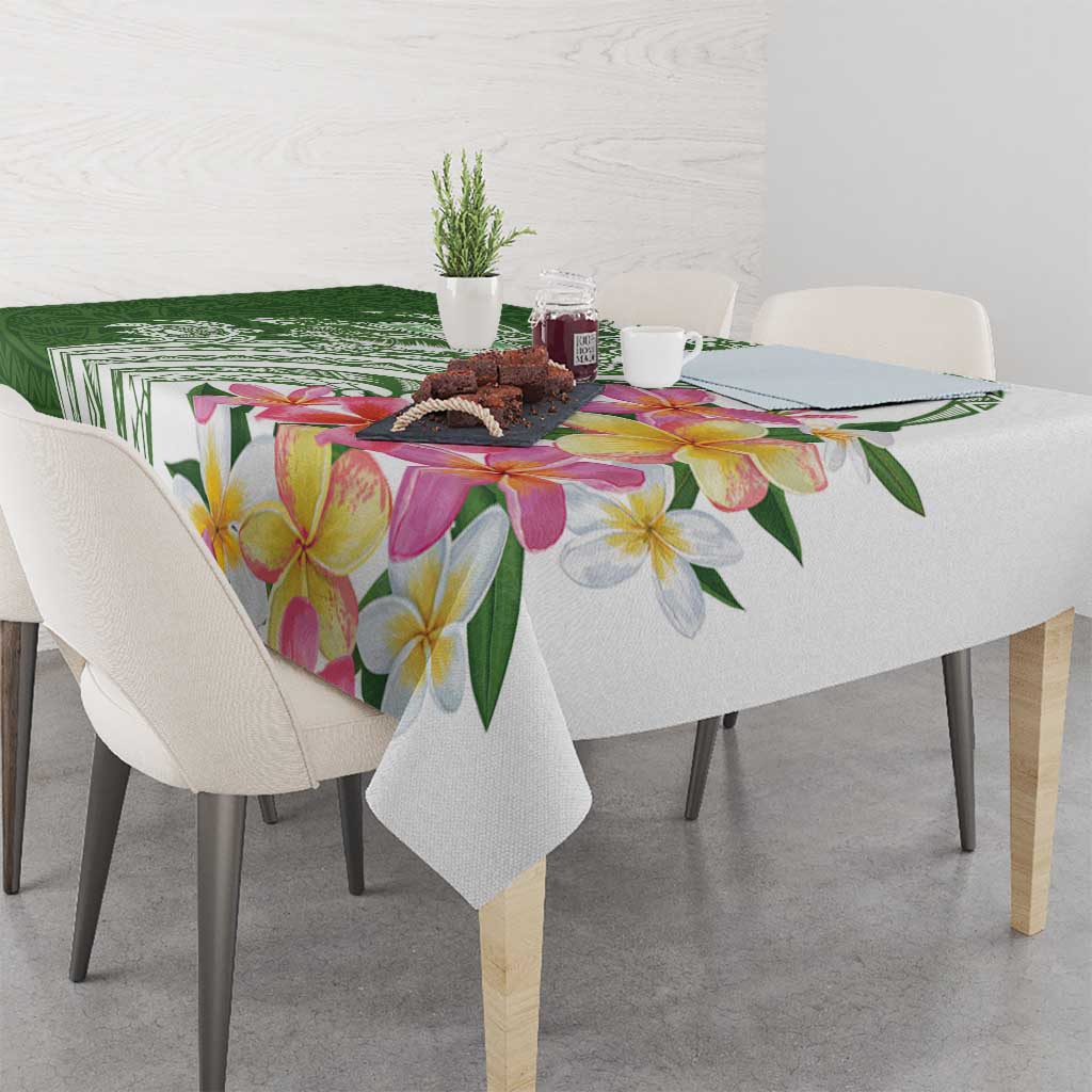 Aloha Molokai Island Personalized Tablecloth Sage Dreamy Turtle LT7 - Polynesian Pride