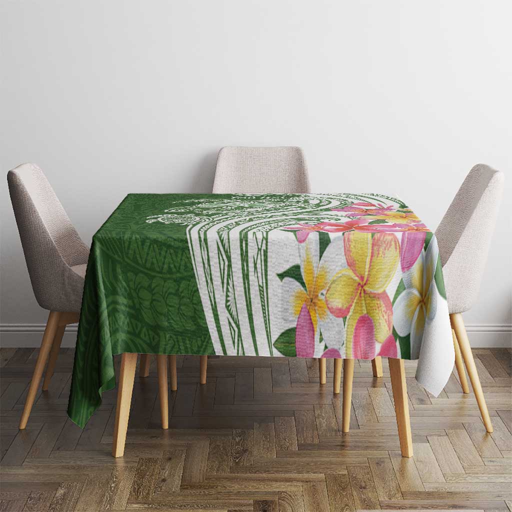 Aloha Molokai Island Personalized Tablecloth Sage Dreamy Turtle LT7 - Polynesian Pride