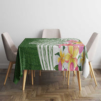 Aloha Molokai Island Personalized Tablecloth Sage Dreamy Turtle LT7 - Polynesian Pride