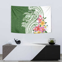 Aloha Molokai Island Personalized Tapestry Sage Dreamy Turtle LT7 - Polynesian Pride