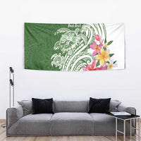 Aloha Molokai Island Personalized Tapestry Sage Dreamy Turtle LT7 - Polynesian Pride