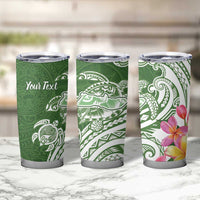 Aloha Molokai Island Personalized Tumbler Cup Sage Dreamy Turtle LT7 - Polynesian Pride