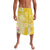 Aloha Oahu Island Personalized Lavalava Yellow Dreamy Turtle