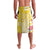 Aloha Oahu Island Personalized Lavalava Yellow Dreamy Turtle
