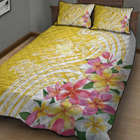 Aloha Oahu Island Personalized Quilt Bed Set Yellow Dreamy Turtle
