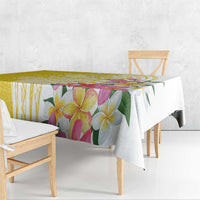 Aloha Oahu Island Personalized Tablecloth Yellow Dreamy Turtle LT7 - Polynesian Pride