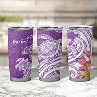 Aloha Kauai Island Personalized Tumbler Cup Lilac Dreamy Turtle LT7 - Polynesian Pride