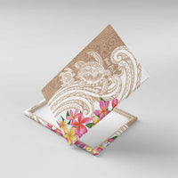 Aloha Ni’ihau Island Personalized Canvas Wall Art Beige Dreamy Turtle