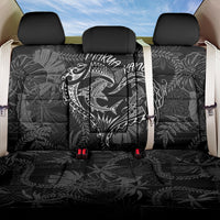Hawaii Father's Day Vintage Lei Back Car Seat Cover Hauoli la Makuakane - Black LT7 One Size Black - Polynesian Pride