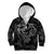 Hawaii Father's Day Vintage Lei Kid Hoodie Hauoli la Makuakane - Black LT7