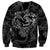 Hawaii Father's Day Vintage Lei Sweatshirt Hauoli la Makuakane - Black