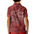 Hawaii Father's Day Vintage Lei Kid Polo Shirt Hauoli la Makuakane - Red