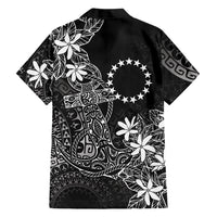 Black Kuki Airani Tapakau Hawaiian Shirt Tribal Anchor Mix Tiare LT7 - Polynesian Pride