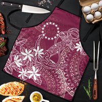 Maroon Kuki Airani Tapakau Apron Tribal Anchor Mix Tiare LT7 Maroon - Polynesian Pride