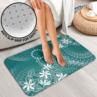Teal Kuki Airani Tapakau Bathroom Set Tribal Anchor Mix Tiare