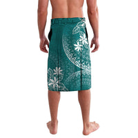 Teal Kuki Airani Tapakau Lavalava Tribal Anchor Mix Tiare