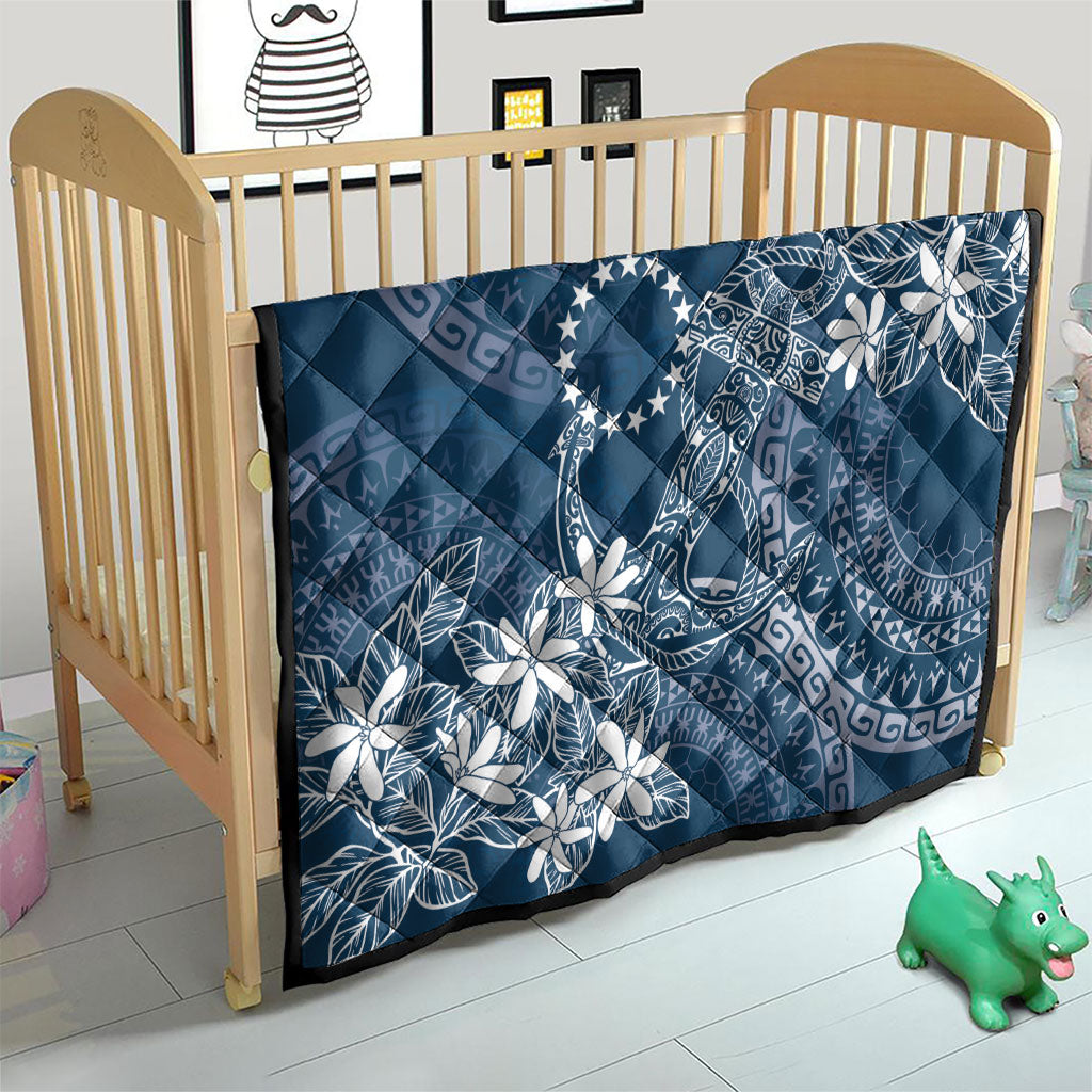 Navy Kuki Airani Tapakau Quilt Tribal Anchor Mix Tiare