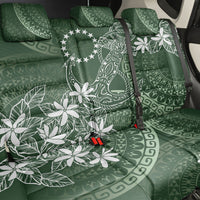 Sage Green Kuki Airani Tapakau Back Car Seat Cover Tribal Anchor Mix Tiare LT7 - Polynesian Pride