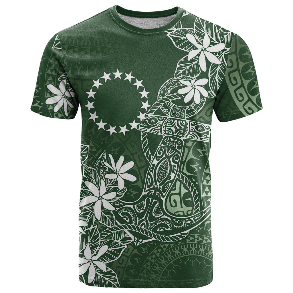 Sage Green Kuki Airani Tapakau T Shirt Tribal Anchor Mix Tiare LT7 Sage Green - Polynesian Pride