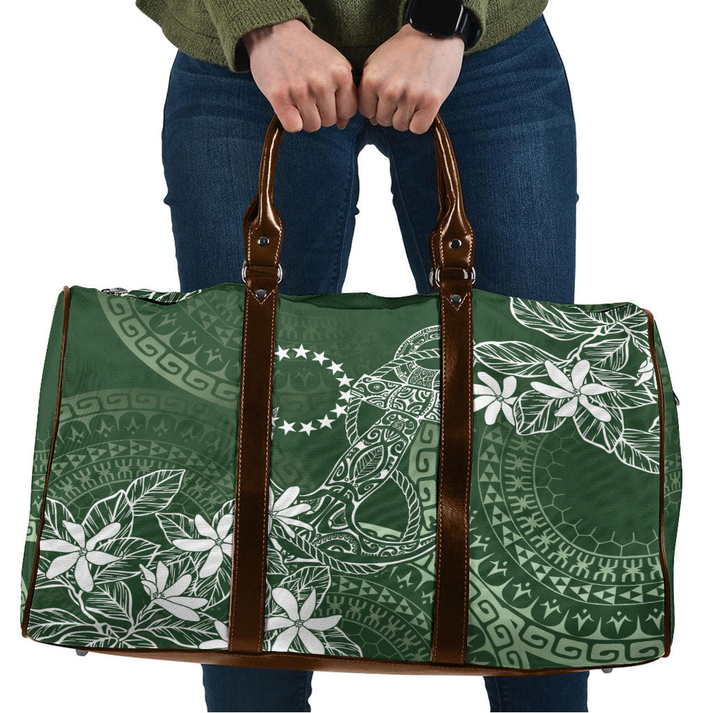 Sage Green Kuki Airani Tapakau Travel Bag Tribal Anchor Mix Tiare LT7 Sage Green - Polynesian Pride