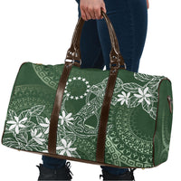 Sage Green Kuki Airani Tapakau Travel Bag Tribal Anchor Mix Tiare LT7 - Polynesian Pride
