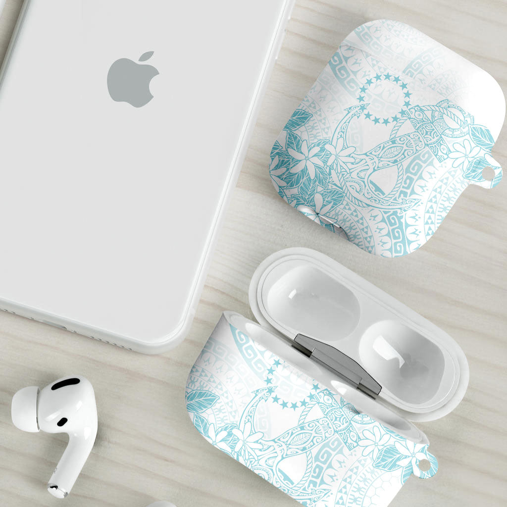 Turquoise Kuki Airani Tapakau AirPods Case Tribal Anchor Mix Tiare