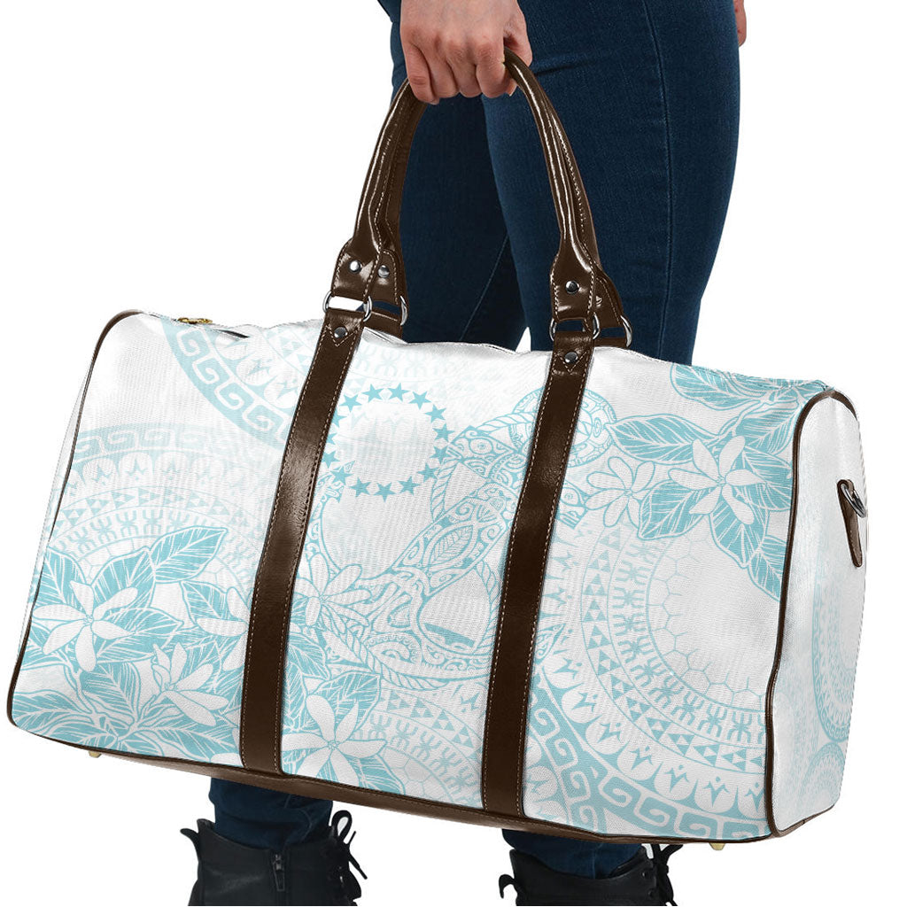 Turquoise Kuki Airani Tapakau Travel Bag Tribal Anchor Mix Tiare LT7 - Polynesian Pride