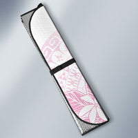 Candy Pink Kuki Airani Tapakau Auto Sun Shade Tribal Anchor Mix Tiare