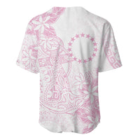 Candy Pink Kuki Airani Tapakau Baseball Jersey Tribal Anchor Mix Tiare LT7 - Polynesian Pride