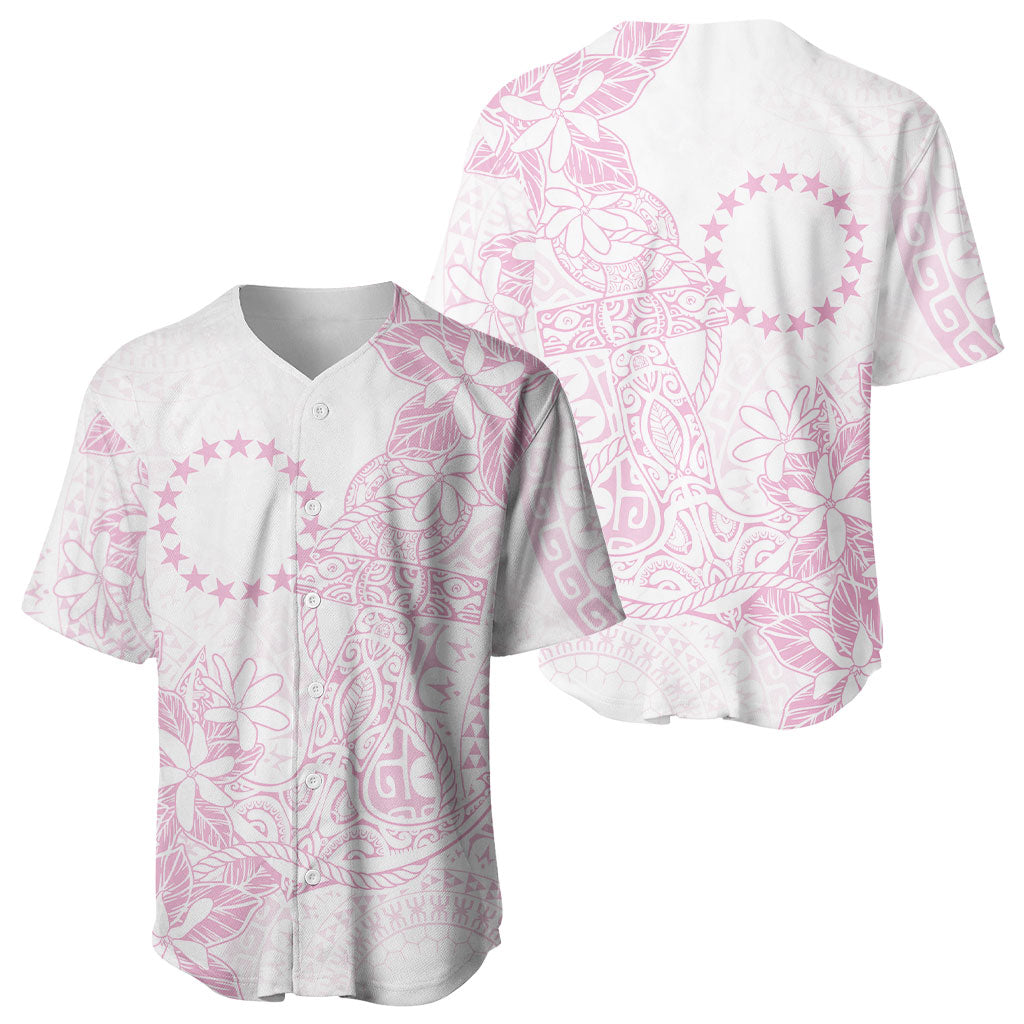 Candy Pink Kuki Airani Tapakau Baseball Jersey Tribal Anchor Mix Tiare LT7 - Polynesian Pride