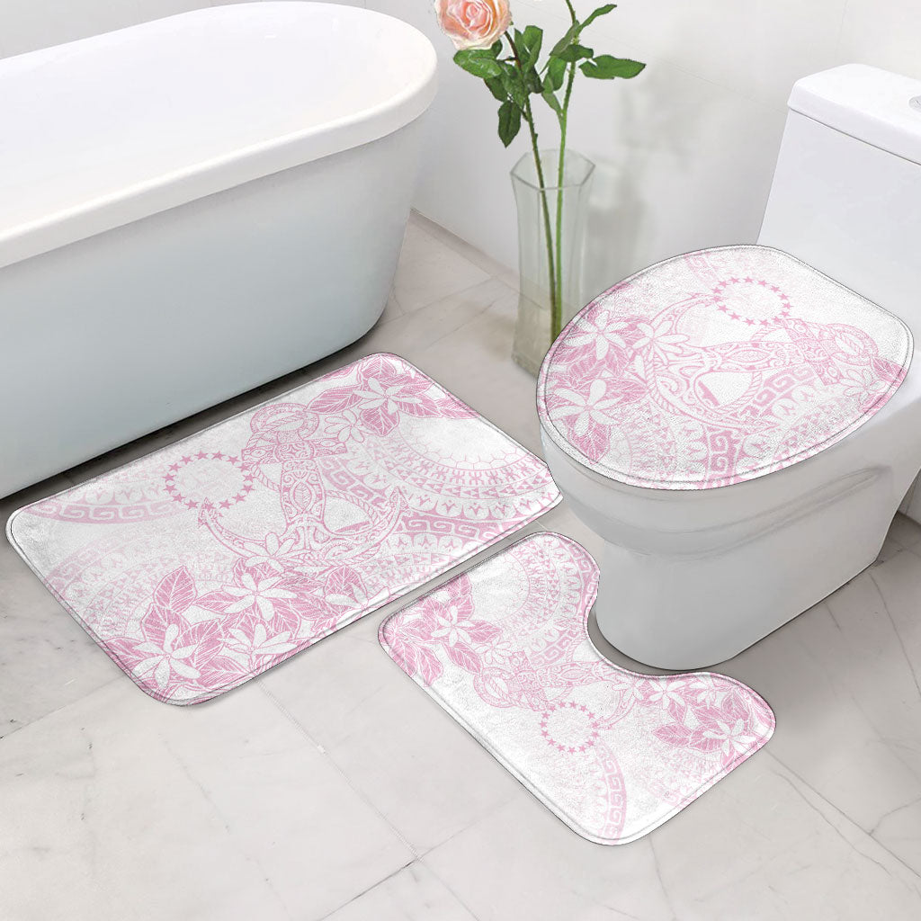 Candy Pink Kuki Airani Tapakau Bathroom Set Tribal Anchor Mix Tiare