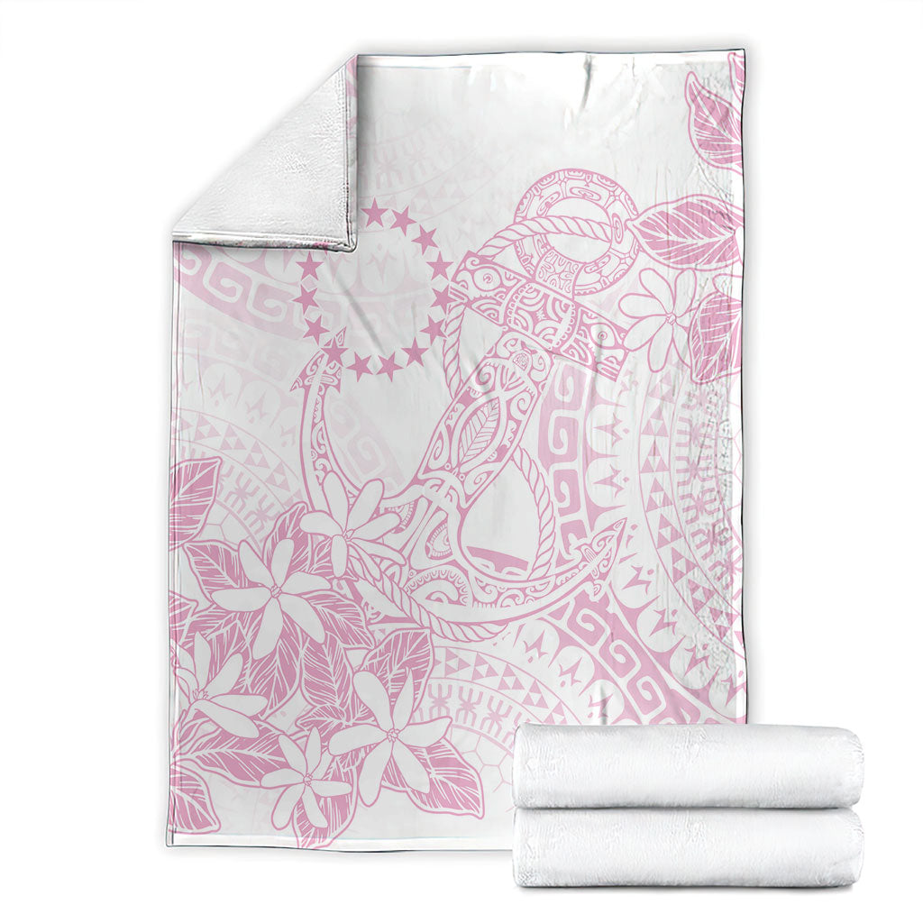 Candy Pink Kuki Airani Tapakau Blanket Tribal Anchor Mix Tiare