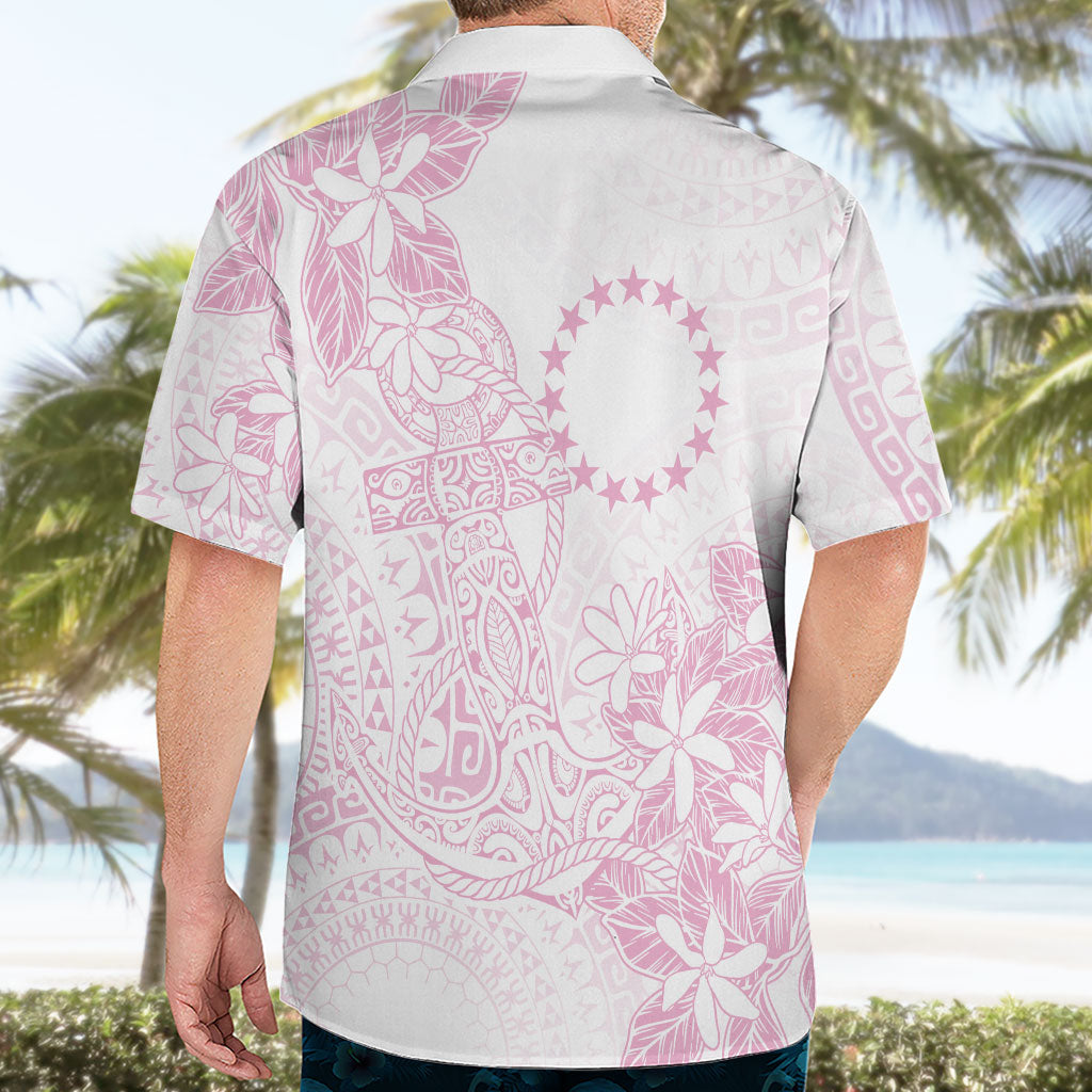 Candy Pink Kuki Airani Tapakau Hawaiian Shirt Tribal Anchor Mix Tiare LT7 - Polynesian Pride