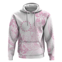 Candy Pink Kuki Airani Tapakau Hoodie Tribal Anchor Mix Tiare LT7 Pullover Hoodie Candy Pink - Polynesian Pride