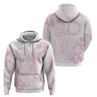 Candy Pink Kuki Airani Tapakau Hoodie Tribal Anchor Mix Tiare LT7 - Polynesian Pride