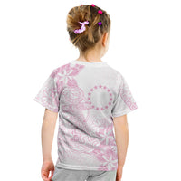 Candy Pink Kuki Airani Tapakau Kid T Shirt Tribal Anchor Mix Tiare LT7 - Polynesian Pride