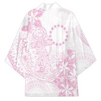Candy Pink Kuki Airani Tapakau Kimono Tribal Anchor Mix Tiare LT7 - Polynesian Pride