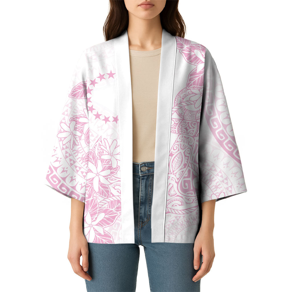 Candy Pink Kuki Airani Tapakau Kimono Tribal Anchor Mix Tiare LT7 - Polynesian Pride