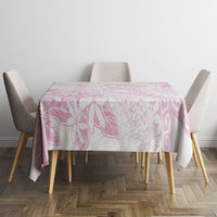 Candy Pink Kuki Airani Tapakau Tablecloth Tribal Anchor Mix Tiare