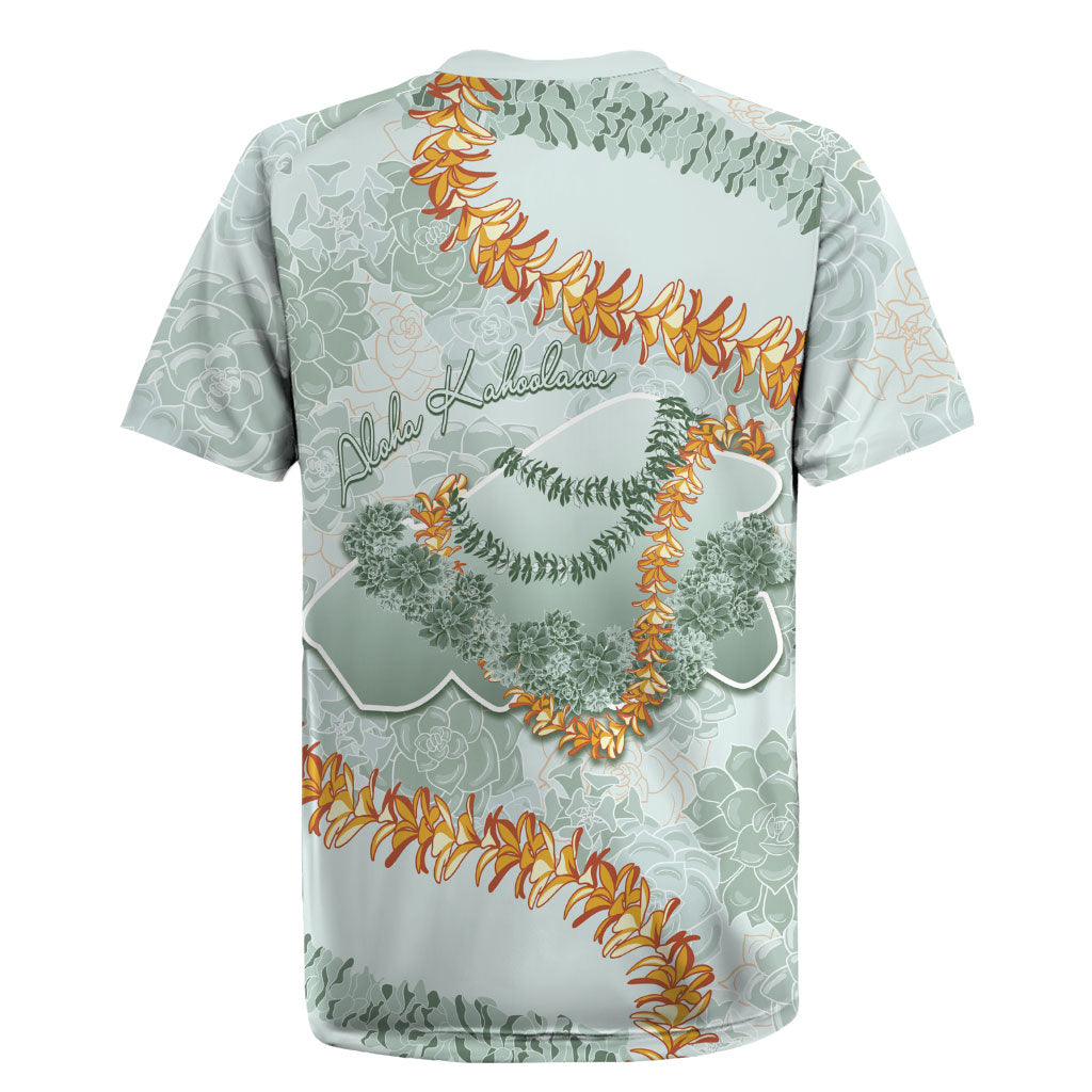 Hawaii Kaho'olawe Island Flowers Lei Rugby Jersey Silver Hinahina Kū Kahakai